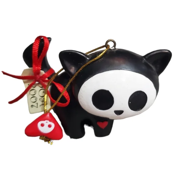 Set of 4 Skelanimals Christmas Ornaments Vintage 2007 - Picture 6 of 15